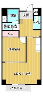 GARDEN昴【4階】の間取り