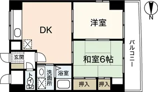 コンフォートNビル3【7階】の間取り