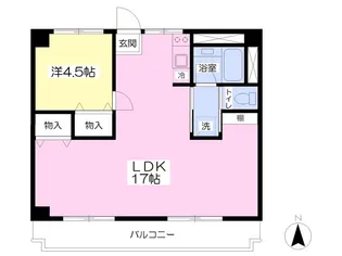 CASA442【3階】の間取り