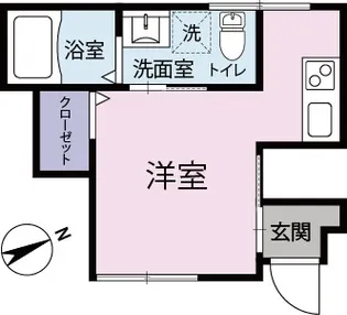 ベゼル【1階】の間取り
