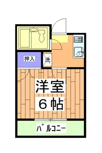 サンシャイン花園【4階】の間取り