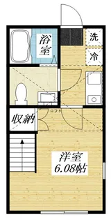 モンパルナス【2階】の間取り