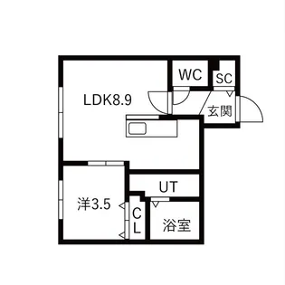 サクランシェ宮の沢【4階】の間取り