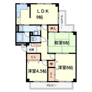 マツウラビル【3階】の間取り