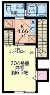 ヴィアス緑ヶ丘【2階】の間取り