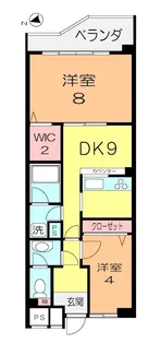 アンサンブル新中野【2階】の間取り