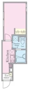 リバティ蒲田【1階】の間取り