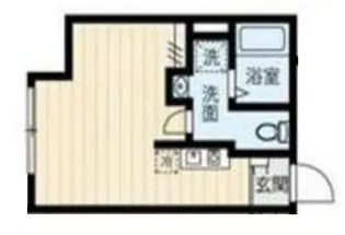 フィオーネ亀有【3階】の間取り