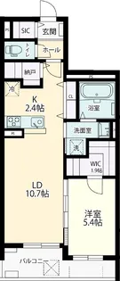 Fierte (フィエルテ)【3階】の間取り