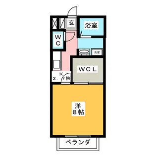 サンFriends広見 A【1階】の間取り
