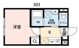 Crecia津田沼【3階】の間取り