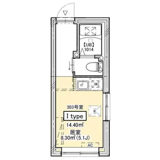 PROTO武蔵小山III【3階】の間取り