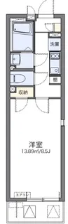 レオネクストキオラ【2階】の間取り