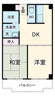 サンフォレスト梶ヶ谷【4階】の間取り