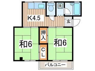 プライムレーベル洲崎【3階】の間取り