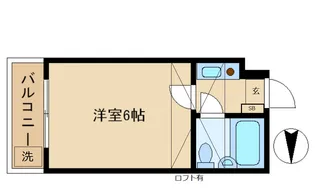 ジュネパレス北越谷第2【2階】の間取り