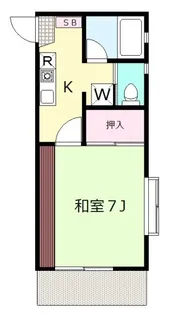 オーチャードハウスII【1階】の間取り