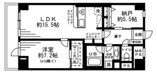 レジディア目白【5階】の間取り