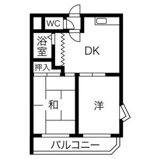 ムーンスターアサノ【3階】の間取り