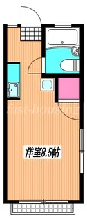 レーベン白井II【2階】の間取り