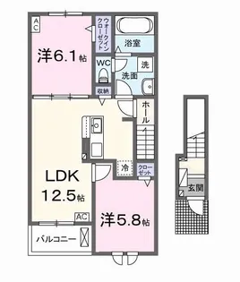 グランデ【2階】の間取り