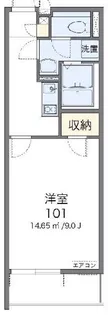 クレイノグローリアIV【3階】の間取り