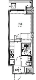 S-RESIDENCE両国serea【4階】の間取り