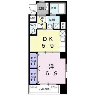 ベル・アビタシオン【3階】の間取り