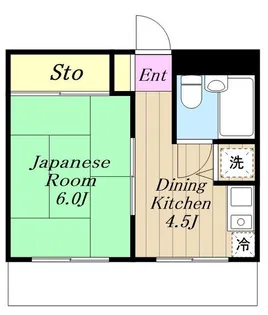 カーサふじみ野【0】【5階】の間取り