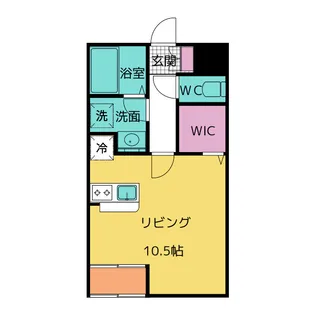 ザンジバル【2階】の間取り