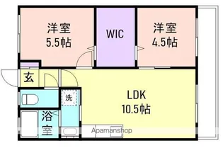 第一戸口マンション【1階】の間取り