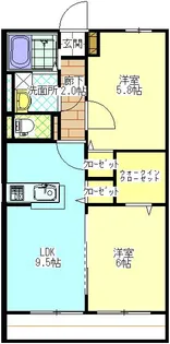 BELL ANNEX【1階】の間取り