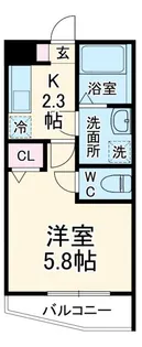 EVERA大倉山【3階】の間取り