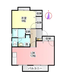 アネックス楓【2階】の間取り