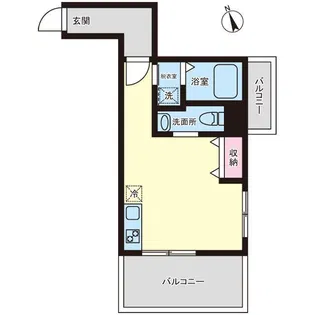 フェリス久里浜【2階】の間取り