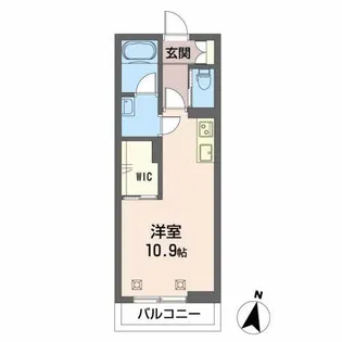 クローバー【2階】の間取り