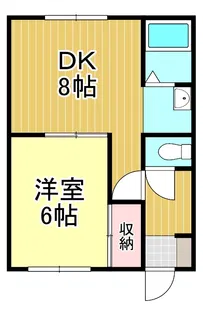 エクセルハイツ【2階】の間取り