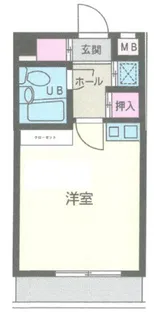 鈴木1-27ビル【3階】の間取り