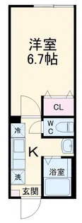 フォースダウン【2階】の間取り