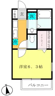 ブランシェV【1階】の間取り