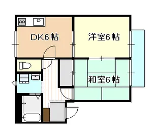 ディアスリッチ【2階】の間取り