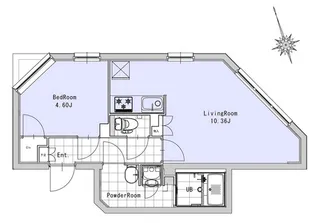 SOU東麻布【4階】の間取り