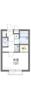 BAYSIDE 那覇【1階】の間取り
