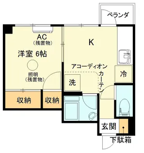 土屋ビル【4階】の間取り