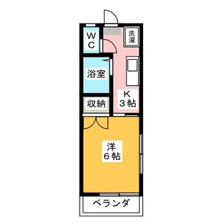 ペーパームーン【1階】の間取り