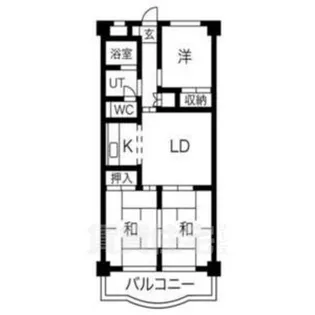 プレズ名古屋入場【4階】の間取り