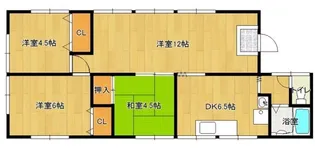 バークステートI【1階】の間取り