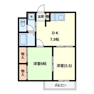 EstateYAMAZAKI【2階】の間取り