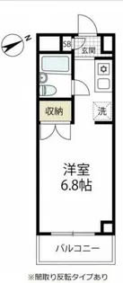 ロイヤルカーサ海老名【3階】の間取り