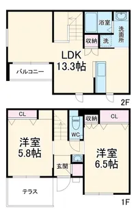 CASA MICHIの間取り